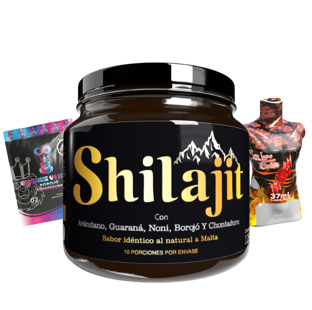 Shilajit + Electri hot + GummiesViKing